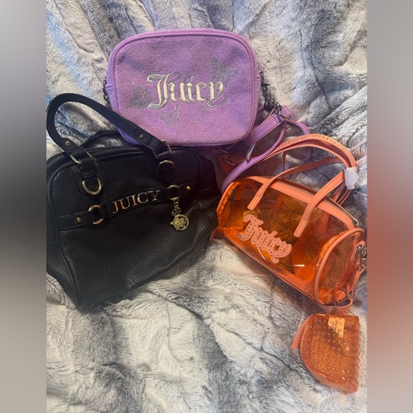 Juicy Couture - Juicy Couture Bundle - 3 Bags - 2 NWT, 1 EUC - all three bags - Picture 1 of 14